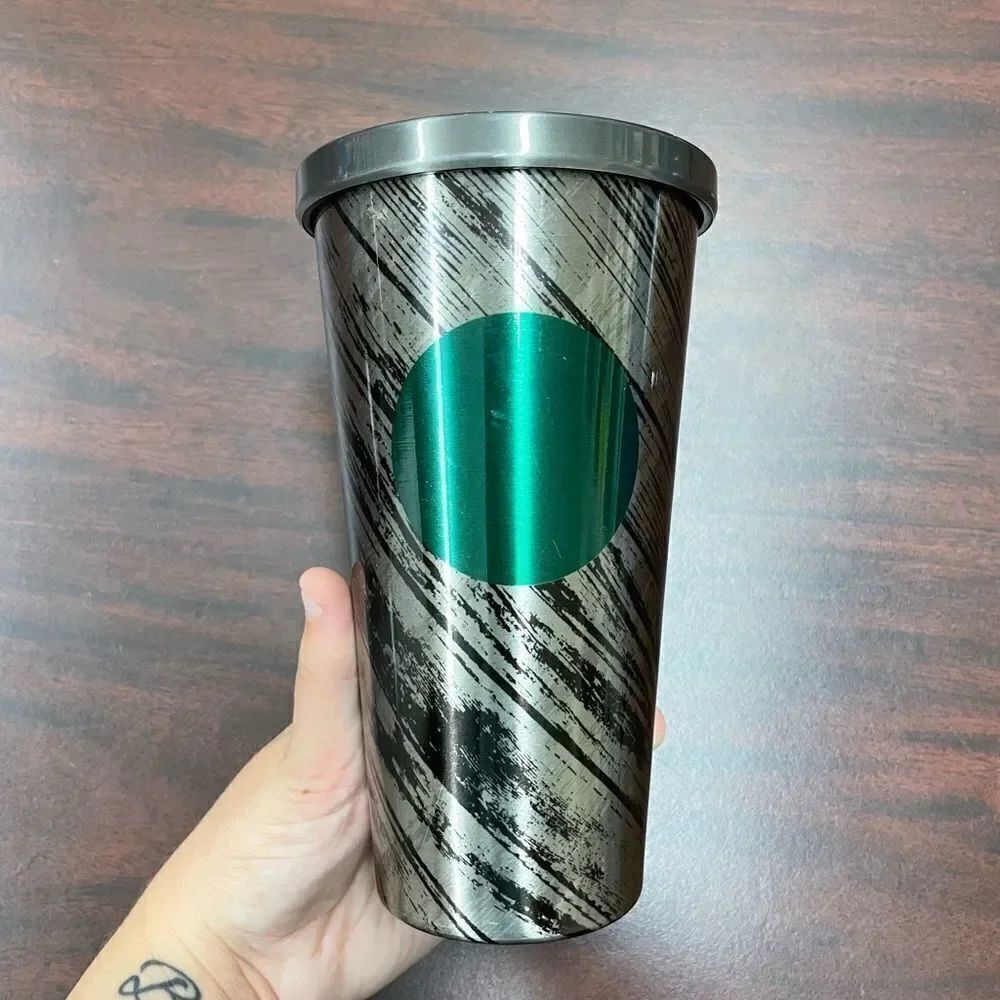 Starbucks Stainless Steal 16 oz Cup with No Straw